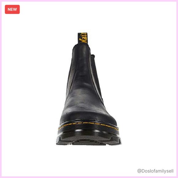 Unisex Chelsea Boots Classic Retro Pull-On Leather Comfortable Urban Style - Picture 3 of 3